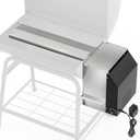 Gravity Smoker Side Firebox Retrofit kit for Char Griller Fire Box Charcoal Barrel Grill Part for Master Forge Chargriller Offset Wood Pellet Smoker Hopper Outdoor Camping Grilling Cooking Accessories