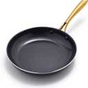 GreenPan Swift Cookware 10" Frying Pan Skillet, Healthy Ceramic Nonstick Coating, Heavy-Gauge Aluminum, Gold-Tone Stainless Steel Handle, PFAS-Free, Dishwasher & Oven Safe, Black