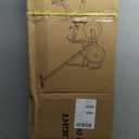 Nilight Boat Trailer Dolly Solid Steel Heavy Duty 600 Pound Capacity with 12" Polyurethane Tires 1-7/8" Hitch Ball