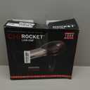 CHI Rocket Hair Dryer, Hair Dryer With Comb & Drying Nozzle Attachment, Quick-Drying For Shiny, Frizz-Free Hair, Lightweight & Low EMF