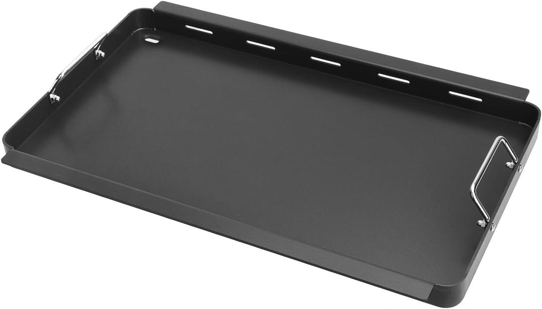 Full-Size Griddle Inserts for Charbroil Commercial Infrared 3 Burner, Flat Top Plate for Charbroil 466242515 466242615 463243016 463367516 463367016 466242516 Replace for G466-0025-W1A Grates