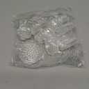 Jetec 16 Pieces Carpet Protectors Spiked Caster Cups Round Furniture Caster Cups Spiked Carpet for Furniture Legs, Sofas, Tables, Chairs