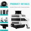 New Alternators 3.7 3.7L fit for Jeep Liberty 2010 2011 2012, fit for Dodge Nitro 2011, AND0608, 05149275AA, 11504,421000-0780, 5149275AA