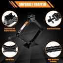 Beaiguna Portable Car Jack Kit, 2 Ton (4409 lbs) Scissor Jack for Car, Upgrade Emergency Spare Tire Changing Repair Kit, Scissor Jack Kit with Lug Wrench, Universal Vehicle Scissor Lift Jacks for SUV