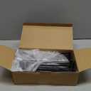 Bunoxea Spice Rack Wall Mounted 4 Pack,Space-Saving Spice Organizer for Spice Jars and Seasonings,Screw or Adhesive Hanging Spice Rack Organizer for Your Kitchen Cabinet,Pantry Door,11.41x2.75x2.75in (Black)