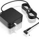 65W Round tip Laptop Charger for Lenovo Ideapad 3 1 5 310 320 330 S145 S340 Business Laptop Flex 5 4 14 15 V14 V15 V17 Yoga 510 710 ADLX65CCGU2A Quick Charging Adapter with Power Cord