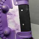 Travelers Club 18" Rolling Backpack with Shoulder Straps, Purple Tye