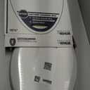 KOHLER 4636-RL-0 Cachet ReadyLatch Elongated Toilet Seat Slow Close, Soft Close Toilet Seat Quiet Lid, Contoured Grip-Tight Bumpers Installation Hardware, Apartment Essentials, White