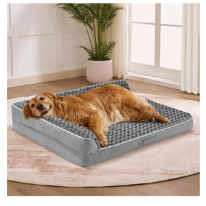 Dog Bed for Large Dogs-Big Waterproof Sofa Dog Bed with Removable Washable Cover, Washable Pet Bed with Waterproof Lining and Nonskid Bottom,Pet Bed for Large Dogs, 34x25