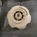 Shark HD120BRN Blow Dryer HyperAIR Fast-Drying with IQ 2-in-1 Concentrator, Styling Brush, and Curl-Defining Deep Diffuser Attachments, Ionic, No Heat Damage, for All Hair Types, Stone