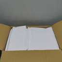 sancua White Table Cloths Rectangle, 8 Pack 90x132 Inch Tablecoths Rectangular for 6 Foot Tables - Washable Polyester Fabric Table Cover for Wedding, Birthday Party, Banquet Reception