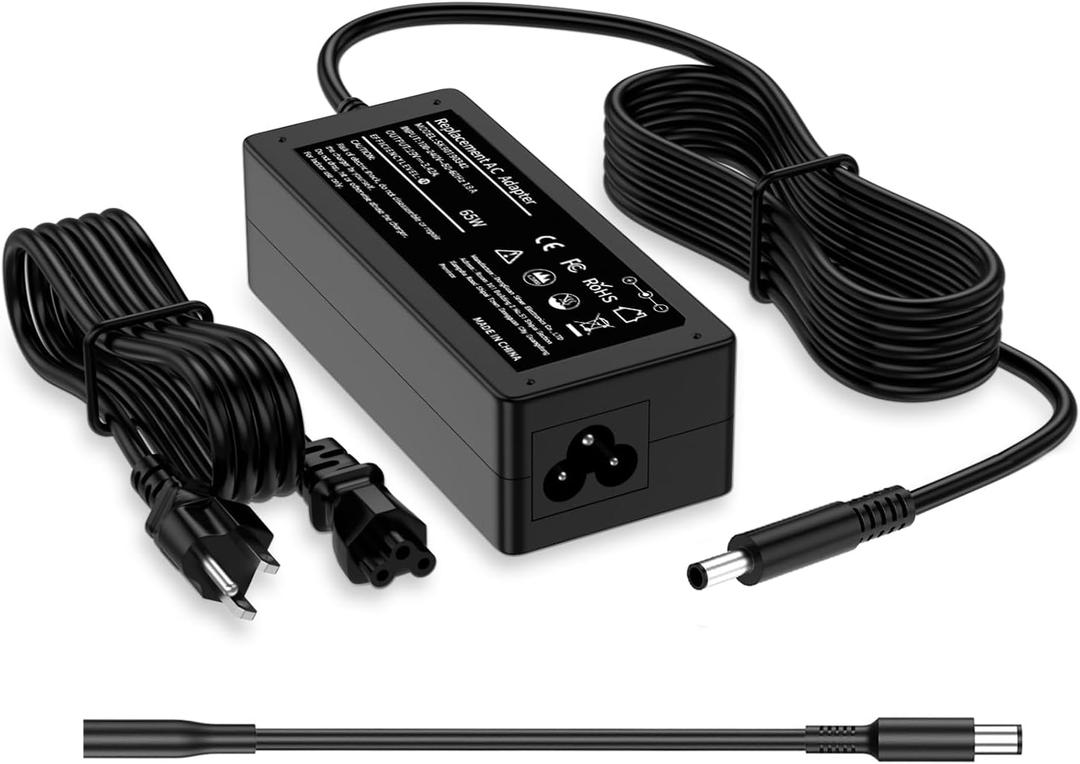 65W/45W Laptop Charger Compatible with Dell Inspiron P69G P25T P24T P51F P89G 3583 5566 5559 3585 5593 5567 3590 5555 5570 Latitude 3310 3410 3420 3490 3500 3510 3590 Power Supply Cord