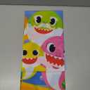 Shark Backdrop for Birthday Party Supplies (5x3feet) Blue Cartoon Whale Ocean Photo Background for Baby Shower Decoration Boys Girls Photography Backdrop (Blue)