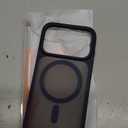 TORRAS Magnetic Shockproof for iPhone 17 Pro Case, Camera Control, Fit for MagSafe, Military-Grade Protection, Translucent Slim Case for iPhone 17 Pro Phone Case Anti-Fingerprint, Deep Blue