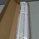 LazBlinds No Tools No Drill 1" Vinyl Mini Blinds, Cordless Blinds for Windows, Light Filtering Horizontal Window Blinds & Shades, 21" W x 48" H, White