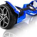 8.5 All Terrain Hover Board, Off Road Self Balancing Scooter with Bluetooth and LED Lights, UL2272 Safety Certified