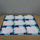 Because Premium Incontinence Booster Pads for Men and Women, Adds Extra Absorbency to Adult Diapers, Super Soft, Adhesive Strip Backing, Unisex, 180 Count (9 Packs of 20)