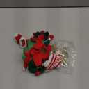 24 Pcs Christmas Ugly Sweater Hanging Ornament(12 Sets) with Mini Clothes Hanger Xmas Sweater Knitting Winter Sweater Pendant for Christmas Tree Kitchen Cabinet Decor Favors Gift (A)