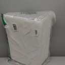 Bedluxe Knee Pillow for Back Sleeping, Leg Pillow Knee Wedge Pillow, Memory Foam Wedge Pillows for Legs Post Surgery, Triangle Pillow for Knee Support, Leg Elevation, Knees Hip Back Pain Relief, White (23.6*18.9*7.9 Inch)