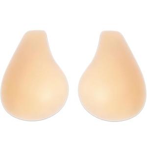 Bontierie 2025 Added Lift Ultra-Thin Seamless Nipple Covers Push up Sticky Adhesive Bras Solid Silicone Pasties for Women S
