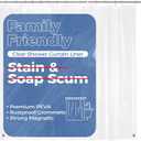 downluxe Clear Shower Curtain Liner with Magnets, PEVA Plastic Shower Liner, 72" W x 84" L Waterproof Lightweight Bathroom Curtain