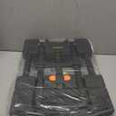 Folding Hand Truck 500lbs, Portable Heavy Duty Dolly Cart, 6 Wheels Collapsible Luggage Cart with 2 Elastic Ropes - Compact Trolley Cart for Easy Moving - Ideal Hand Cart for Travel and More (1.70, Black)