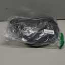 Set of 2 Polyester Fabric Round Thermal Casserole Carrier, Reusable Insulated Lunch Cooler Bag, Pie Carrier for Potluck, Picnics, Collapsible Cooler for Hot/Cold Food, 11X7 inch (Black Color)