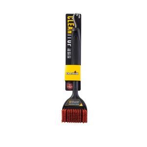 Charbroil Safer Nylon Grill brush with 18.75-in Plastic Handle with Scraper Blade