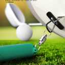 Golf Club Cleaner Brush and Towel, Golf Club Brush Groove Cleaner Magnetic, Golf Bag Accessories for Men Gifts