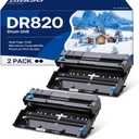 DR820 Drum Unit Compatible for Brother DR 820 DR-820 Replacement for MFC-L5900DW HL-L6200DW HL-L5100DN MFC-L5800DW MFC-L5700DW HL-L5200DWT MFC-L6700DW HL-L5200DW (2 Drum Unit, NOT Toner)