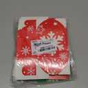 KALEFO 48 Pcs Christmas Cookie Boxes with Clear Window Bakery Gift Boxes for Holiday Cookies Cupcakes Treats Food Cardboard Pastry Container Xmas Party Favors Winter Supplies