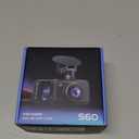 Dash Cam Front and Rear, 2.5K Dual Dash Camera for Cars, 2560P Mini Car Camera, 2 inch IPS Screen, 32GB Card Included, WDR Night Vision, 24 Hours Parking Monitor, G-Sensor, Support 256 GB Max (Black)