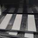 Katrawu TV Stand for TV up to 65 Inch, Long 55" TV Cabinet with 3-Tier Storage Shelves,Entertainment Center TV Console Table for Living Room with Industrial TV Metal Frame, Black Oak