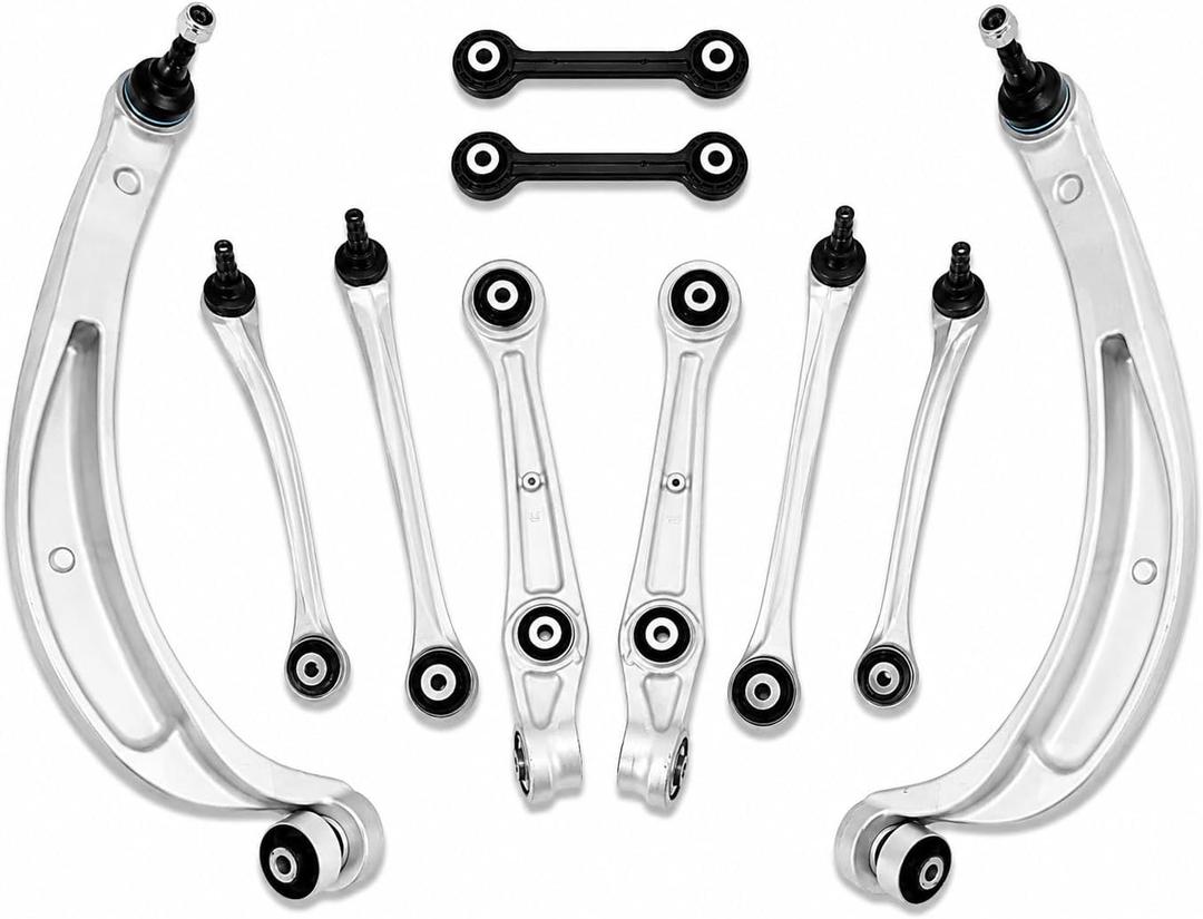 10PCS Control Arms Kit For 2011 Audi A4/A5/Q5/S4/A4 Quattro/A5 Quattro