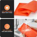 36" Silicone Griddle Mat for Blackstone, Heavy Duty Food Grade Silicone Griddle Cover, BBQ Shield Against Rust, Grease & Dirt, All-Season Protection