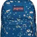 JanSport SuperBreak One Backpack - Durable, Lightweight Bag with 1 Main Compartment, Front Utility Pocket with Built-in Organizer, Premium Backpack, Vortex Voyage