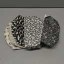 Hoolerry 6 Pcs Decorative Toilet Paper Roll Cover Fit regular Roll Within 4.3 x 5.1'' Reusable Felt Fabric Toilet Tissue Holder Tissue Paper Cover Wrap for women Bathroom Decor Hotel Gift(Trendy)