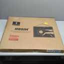 Hosim LED Message Writing Board, 28x 20" Neon Signs Chalkboard Menu Board, 16 Colors Light Board, LED Sign Board, LED Note Board for Restaurant Display Light Up Sign