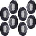 8pcs Water Hose Filter Washers, Stainless Steel Garden Hose Filter with Screen, Filter Gasket Seal Rubber Washers, Inlet Hose Washer 3/4 Inch Hose Connector, 5/8 Inch Washing Machine