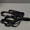 Trideer Stretching Strap for Physical Therapy & Home Rehab, Non-Elastic Yoga Stretch Strap with Loops for Mobility, Yoga & Pilates Stretching (Black)