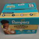 Pampers Swaddlers Diapers, Size 0 (up to 10 lbs), 84 Count, Absorbent, Keeps Baby Dry and Comfortable, Skin Safe Disposable Baby Diaper