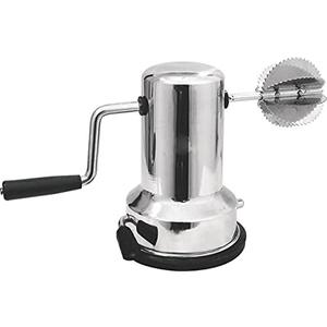 Latest Stainless Steel Coconut Scraper with Vacuum Base/Coconut Grater Machine/Coconut Crusher Manual Hand Roller/Coconut Chopper for Kitchen