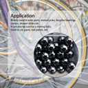 800pcs Stainless Steel Precision Bearing Balls Assortment Kit, 1-8mm, 12 Sizes, Metric Mixing Balls for Bicycle, RC Models, Slingshots, Crafts