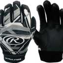 Rawlings | Remix | T-Ball/Coach Pitch Batting Gloves | Boys & Girls Size Youth XS | Multiple Colors (Black)