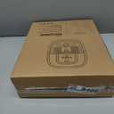 HOSPAN Collapsible Foot Spa with Heat, Bubble, Red Light, and Temperature Control, Foot Bath Massager with 8 Shiatsu Massage Rollers, Pedicure Foot Spa for Relaxation - FS01A (Sky Blue)