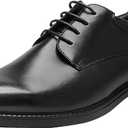 Bruno Marc Men's Business Shoes Derby Lace-Up Shoes Suit Shoes Leather with Oxford Lining (7, Black)