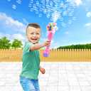 ArtCreativity Unicorn Bubble Wand, Light Up Unicorn Bubbles for Kids Ages 1-3, Bubble Blower for Toddlers with LED & Sound, Bubble Machine Great Gift Idea, Party Favor, Include Solution & Batteries