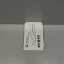 JOYACCESS Rechargeable Wireless Mouse, 2.4G Portable Slim Silent Mouse with USB Receiver and Type C Adapter, 5 Level 3000 DPI, Works with Mac or iPad (Blue & Red)