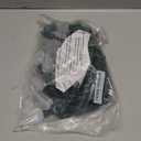 Novelty Lights 25 Feet 25 Light C9 Diamond Faceted LED String Lights, Pure White, Pre-Lamped Holiday Lights on Green Wire, UL Listed Indoor/Outdoor, Connectable End-to-End