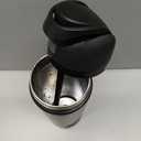 Owala FreeSip Insulated Stainless Steel Water Bottle with Straw, BPA-Free Sports Water Bottle, Great for Travel, 24 Oz, Very, Very Dark